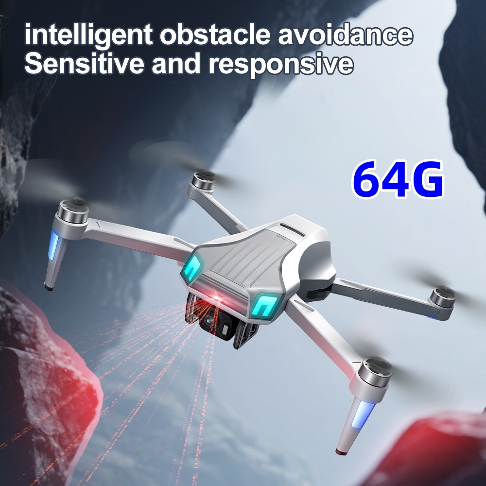 Drone Gimbal 2 Axis - NCZOBOE U55 GPS-Drohne mit Bildschirm-Fernbedienung, 8K